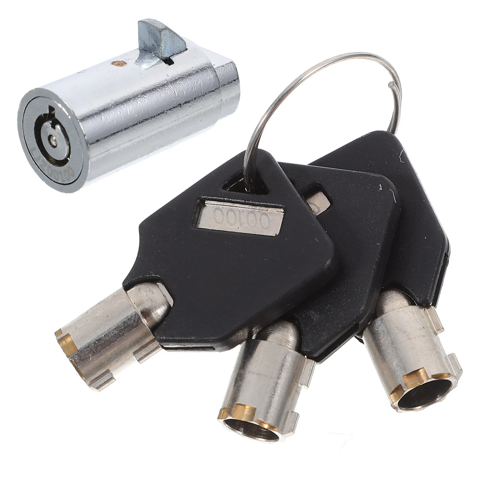 

Vending Machine Lock Core T Shape Round Key Maker Storage Unit Bike Tire Commercial Appliances