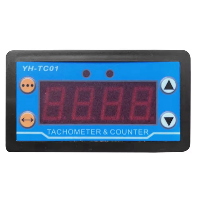 YH-TC01 Digital Tachometer High-Accurancy LED Digital Motor Speed Meter With Hall Sensor Motor Speed Detector