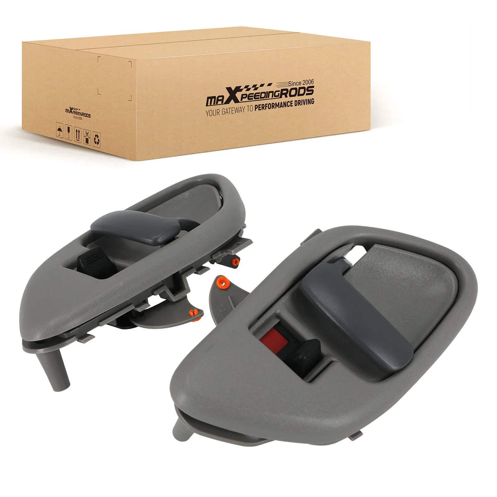 

Interior Front Door Handle for Chevrolet Suburban LT LS Base 95-99 Gray Plastic