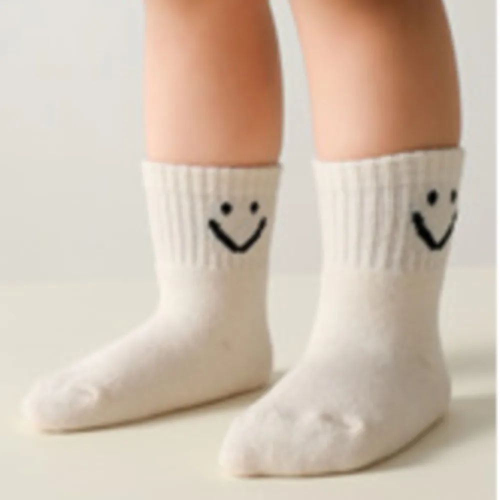 

5Pairs Baby Children's Socks Cotton Casual Warm Kids Sock Cute Boy Toddler Socks 0-5Y