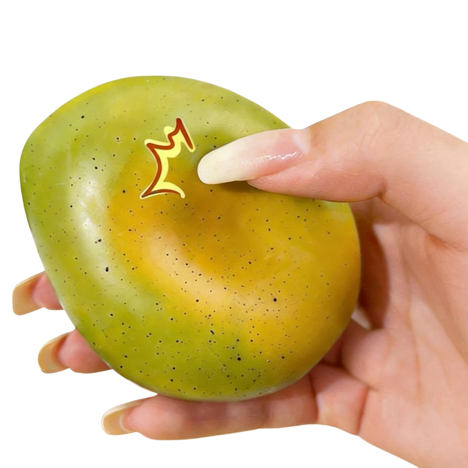 Fluid Mango Fidget Toy Color Changing Mango Squeeze Toy Mango Colossal Slow Rising Fruit Toy Kawaii Gift for Kids and Adults