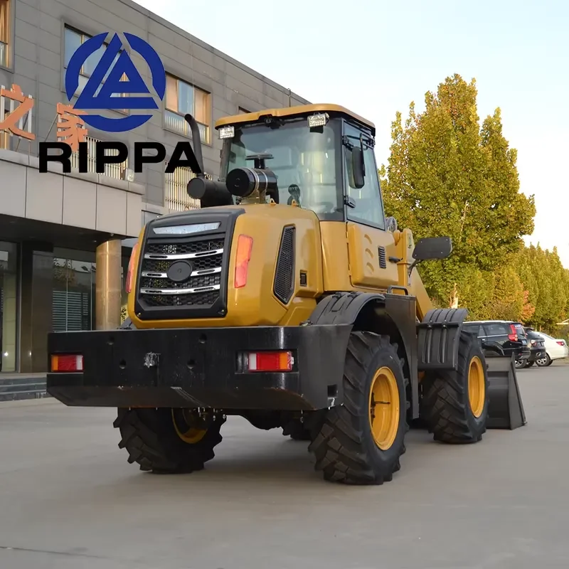 High Quality EPA Engine Wheeled Front End Loader Earth-moving Machinery with PLC and Motor