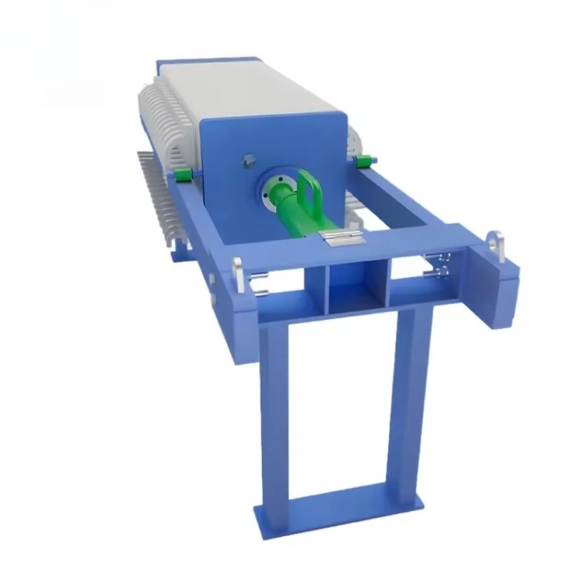 Advanced and reliable compact manual jack filter press small sludge dewatering machine
