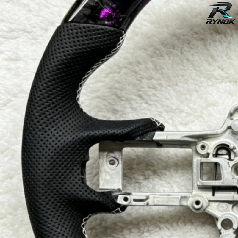Factory Direct Shipping Forged Real Carbon Fiber Car Steering Wheel for Ford Mustang GT S550 GT350 GT350R Shelby