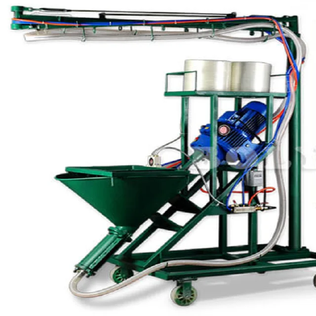 Grc Screw Gunite Machine Glass Fiber Window Sleeve Mortar Spraying Machine