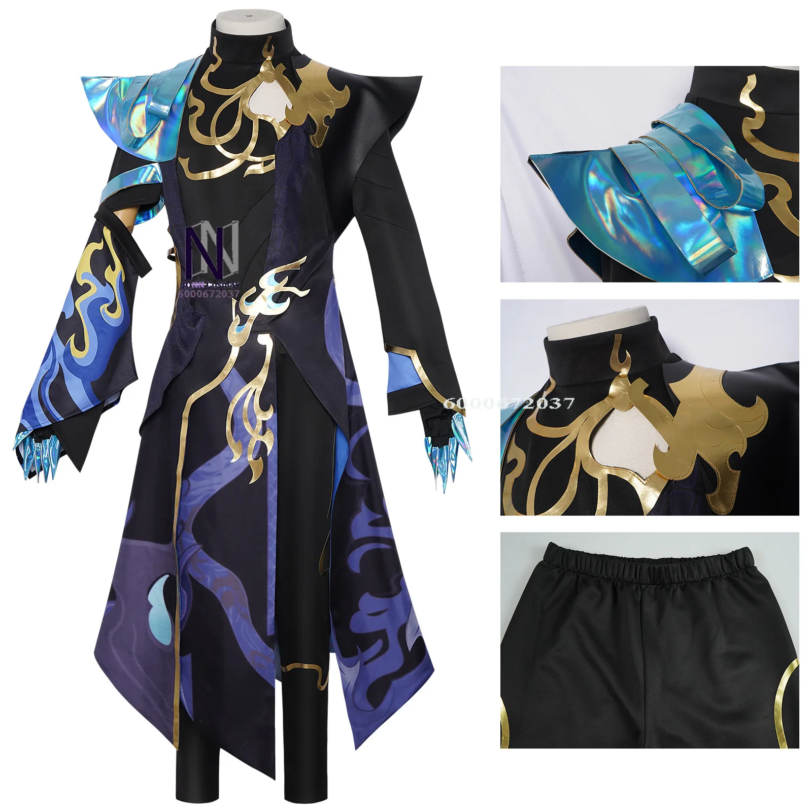 زي تنكري كلاسيكي للنساء من كينجز وانغ زاوجون، طقم كامل عالي الجودة لحفلات الكوميك كون والهالوين (للنساء البالغات)