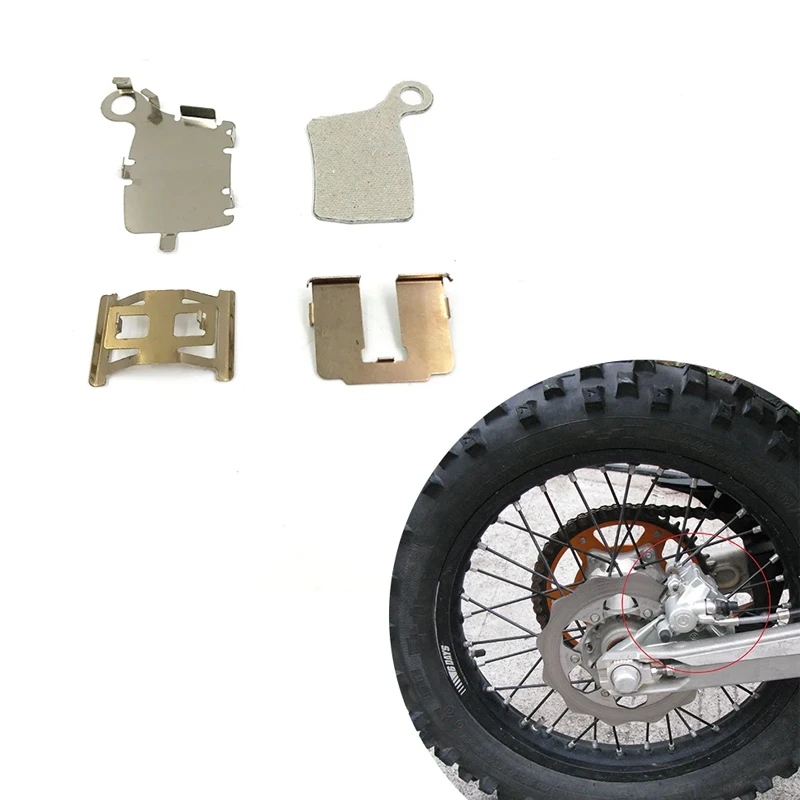 For KTM SX/SXF/XC/XCF - Brake Caliper Retaining Spring Clip Set, Front/Rear, 54813018000