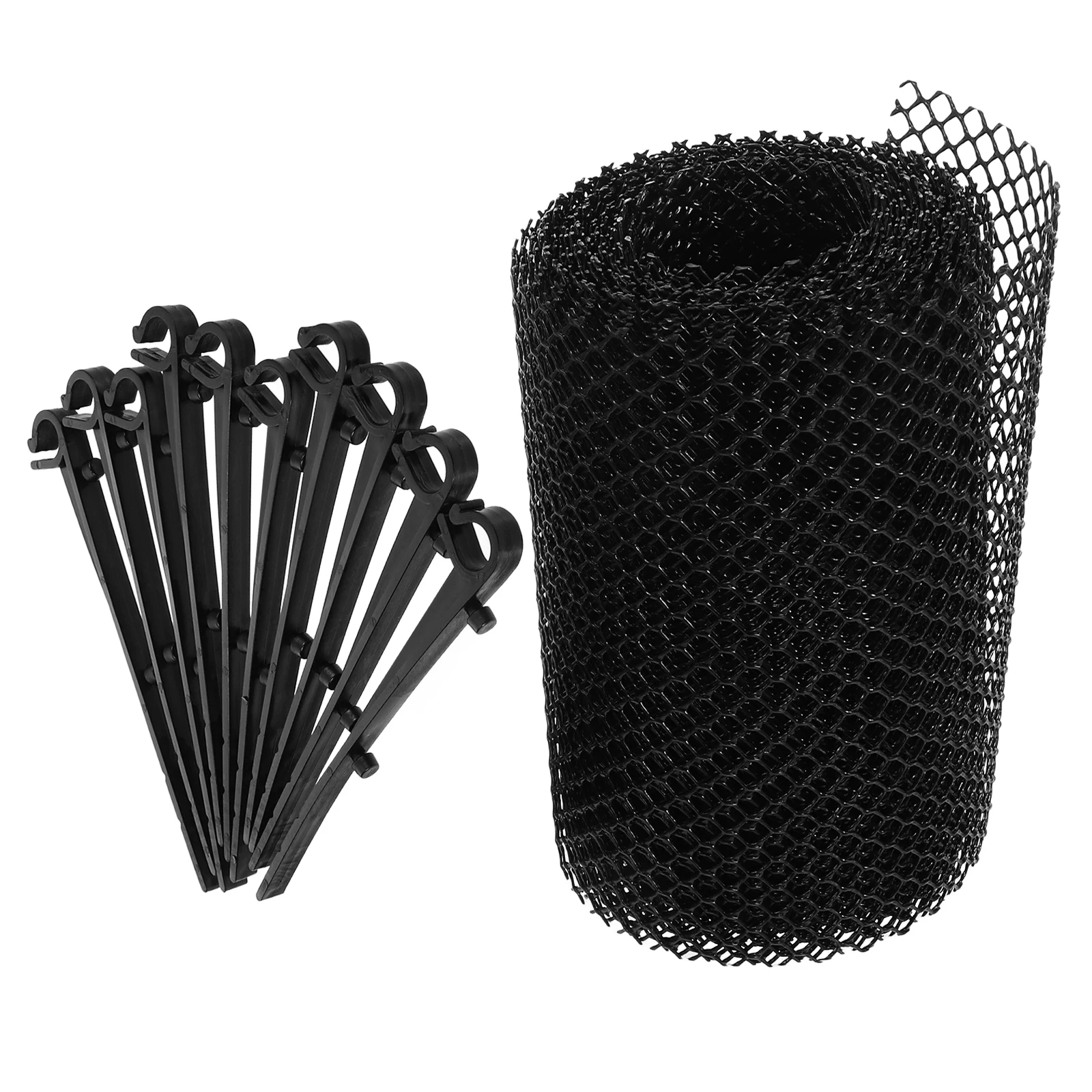 

Net Gutter Filter Mesh Leaf Guard Downspout Screen Roof Drainage Accessories Plastic Supplies Clog Prevention