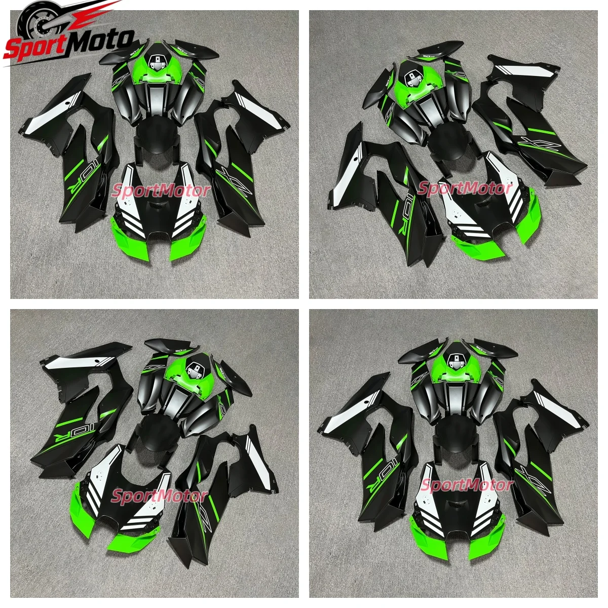 Bodywork Cowling Injection Green black cement gray Motorcycle For Kawasaki ZX10R 2021-2025 ZX 10R Full Fairing Kits