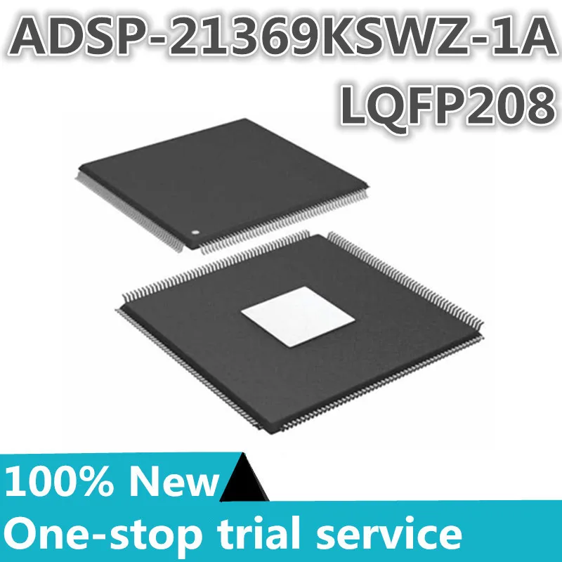 1-10pcs %New original ADSP-21369KSWZ-1A digital signal processor LQFP208 packaging, integrated chip IC