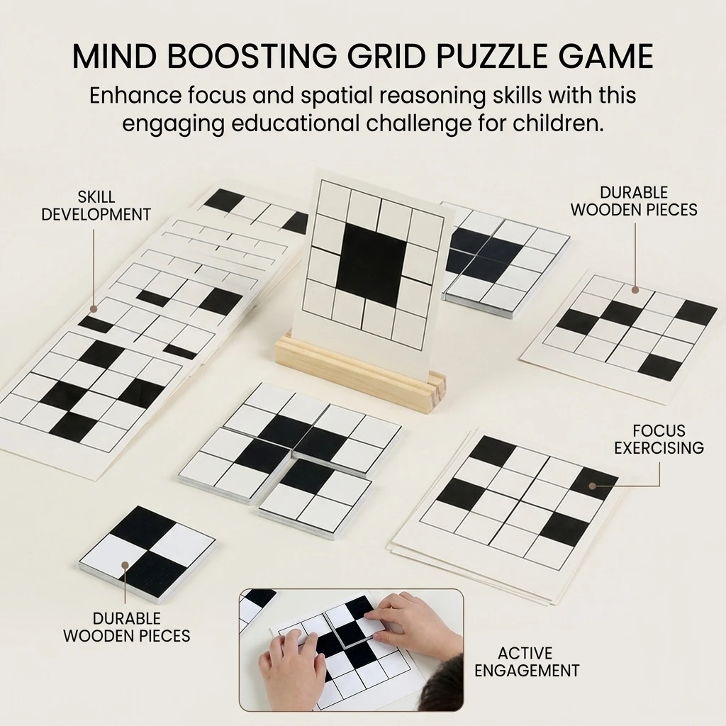 Wooden Board Game Brain Teaser - Board Game Quacks review and price