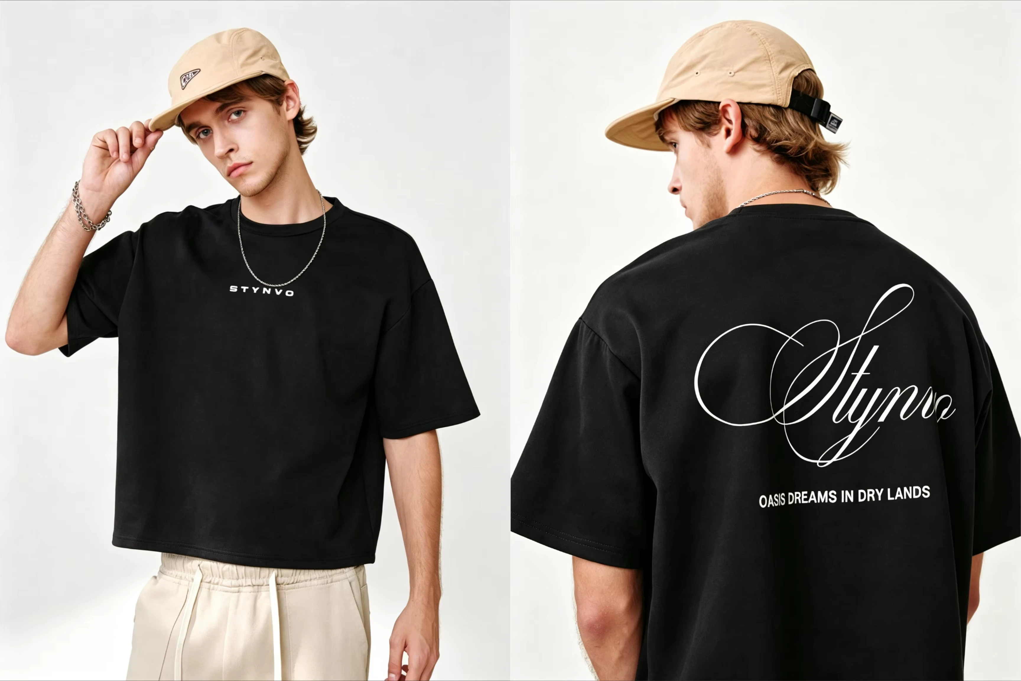 2026 New Men’s Minimalist Graphic Printed Round‑Neck Loose Fit Olive‑Tone Pattern Design, Casual Short‑Sleeve Summer Top