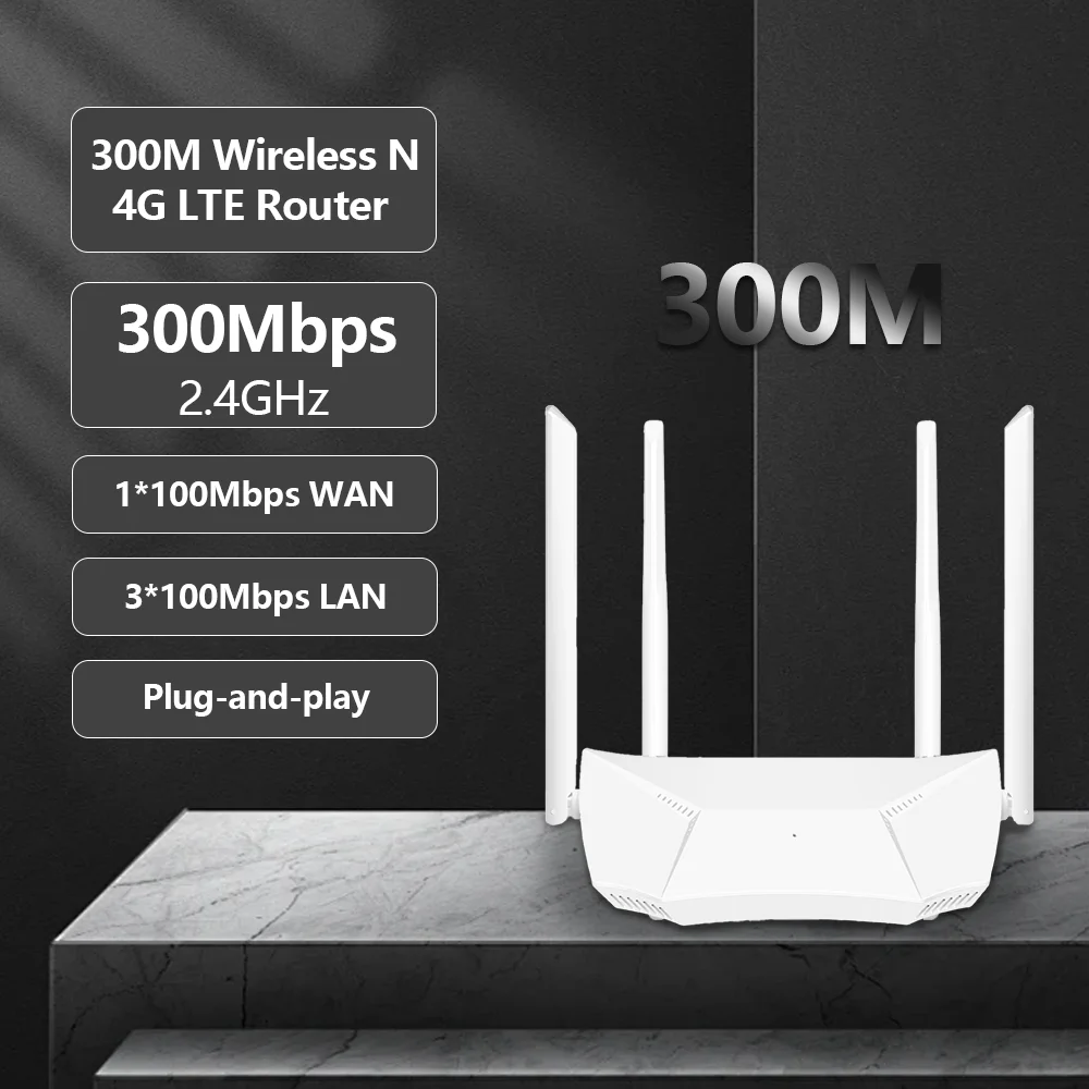 

Устройство беспроводной связи Wi-Fi WR300K 300M — быстрый стабильный безопасный простой интернет-доступ для небольших сетей с помощью 3 10/100M Ada