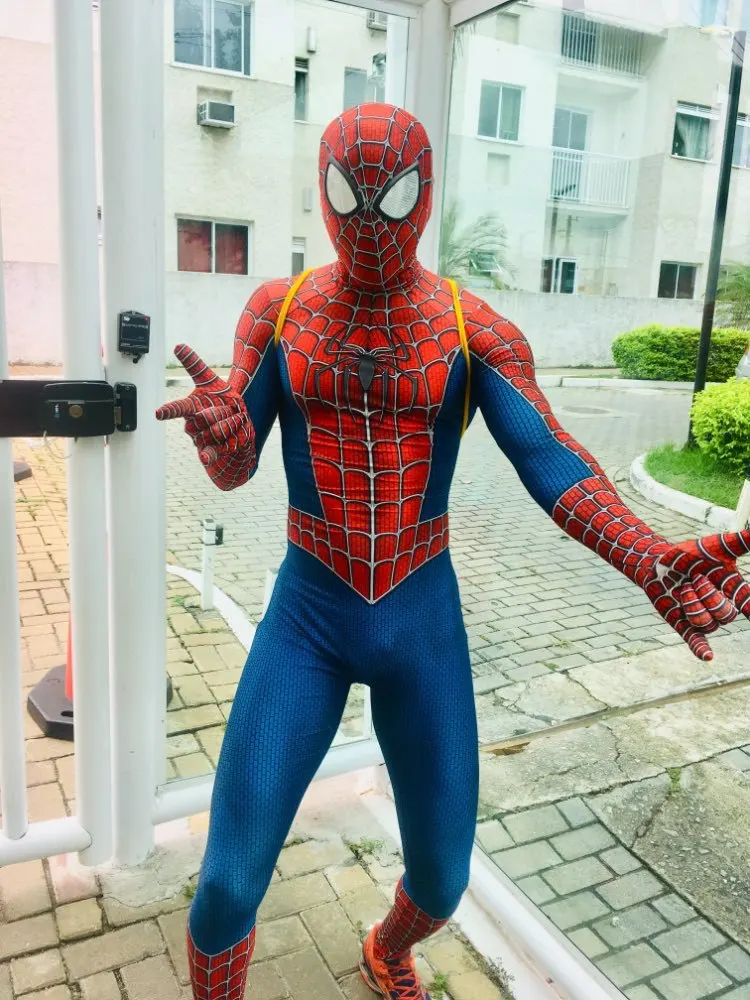 大人のスパイダーマンコスプレ衣装,スーパーヒーローコスチューム