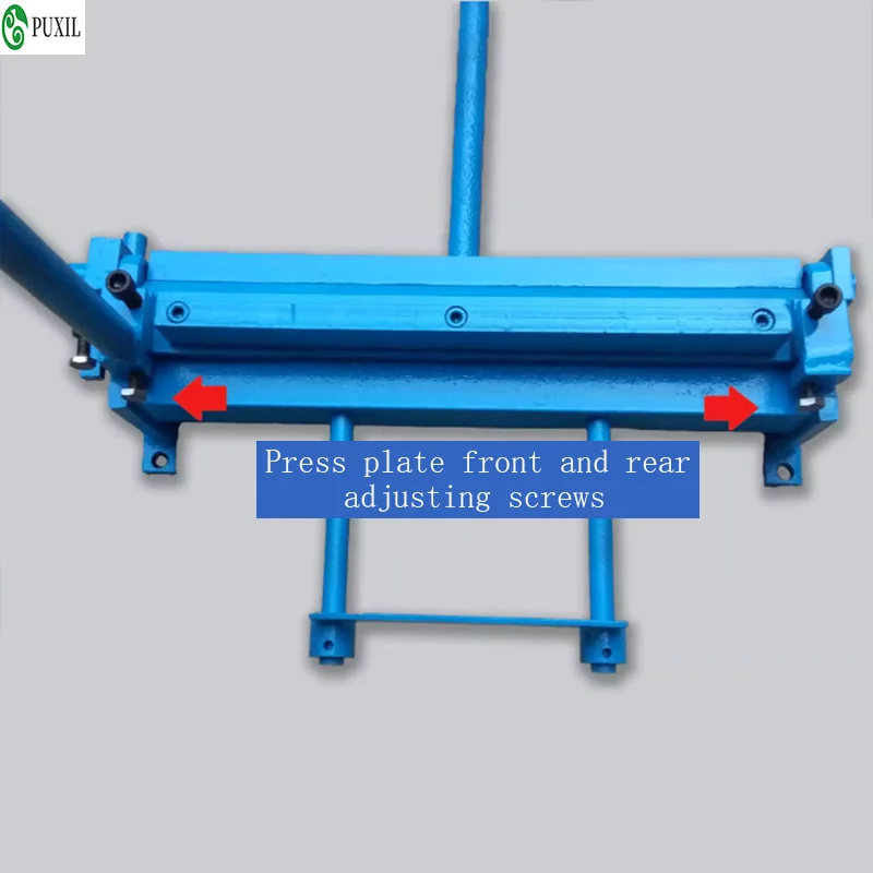 ماكينة ثني الصفائح المعدنية اليدوية 210 مللي متر ، ماكينة ثني الألواح النحاسية المصنوعة من الحديد والألومنيوم ، أداة صغيرة قابلة للطي 0.1-2 مللي متر #4
