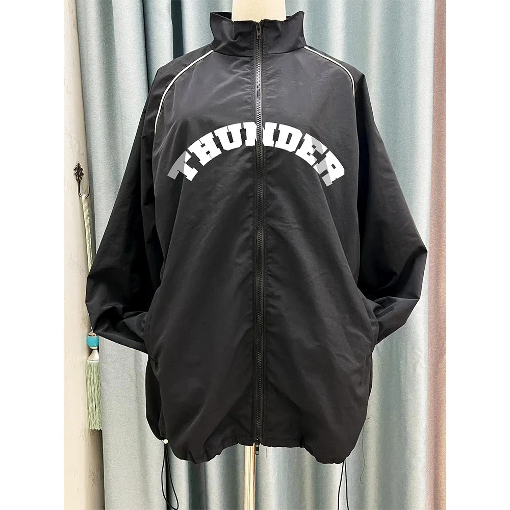 KPOP ATEEZ BREAK THE WALL World Tour Jacket Seonghwa Yunho Yeosang THUNDER HD Print Fashion Unisex Coat MINGI Wooyoung Fans Gift