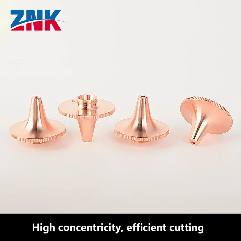 10 Pcs/box Black Diamond Beveling Laser Nozzle Single/Double-Layer Cutting Nozzle Cutting Head Threaded M11 Copper Nozzle