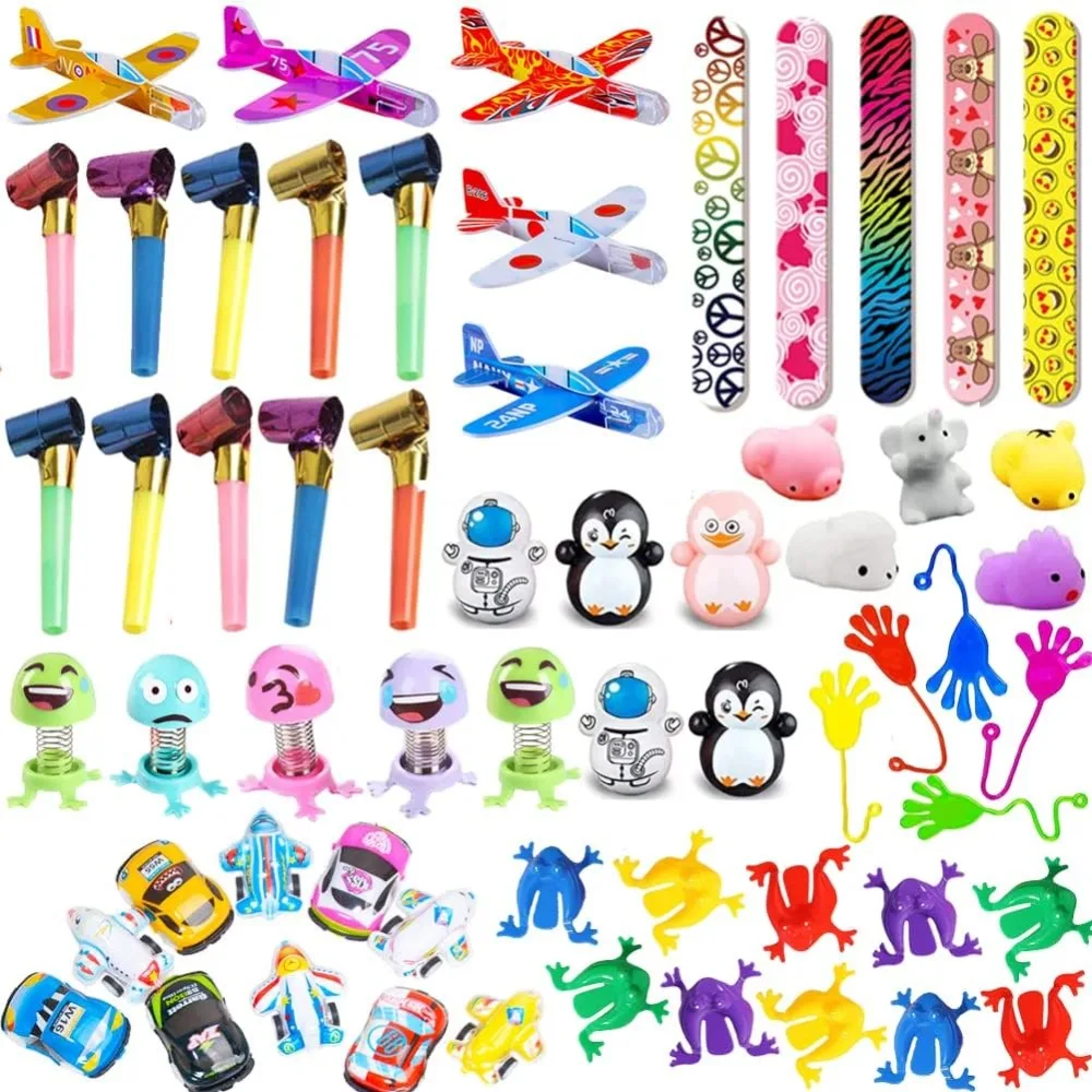 

60PCS Party Favors Toy for Kids, Bulk Toys for Classroom Rewards, Carnival Prizes, Birthday Party Toys, Pinata Stuffers, Goodie