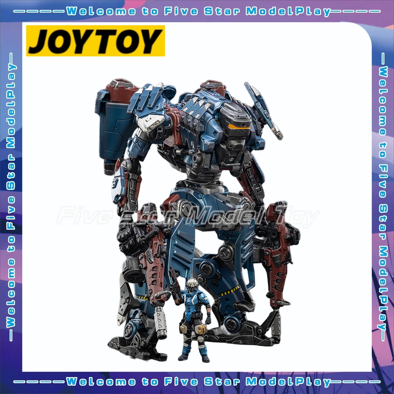 

【FS】JOYTOY Scale 1/18 Action Figures Purge 01 Combination Warfare Mecha Models Toys Gifts