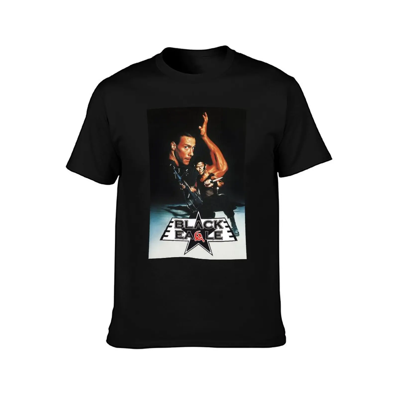 jean claude van damme T-Shirt blue archive boys whites mens vintage t shirts