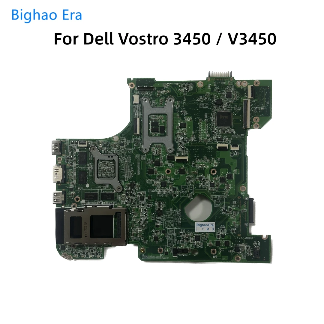 DAV02AMB8F1 Motherboard untuk Dell Vostro 3450 V3450 Laptop Motherboard dengan HM67 Chipset HD7650M 1GB-GPU CN-0JYYRY 0VPGMW 0GG0VM