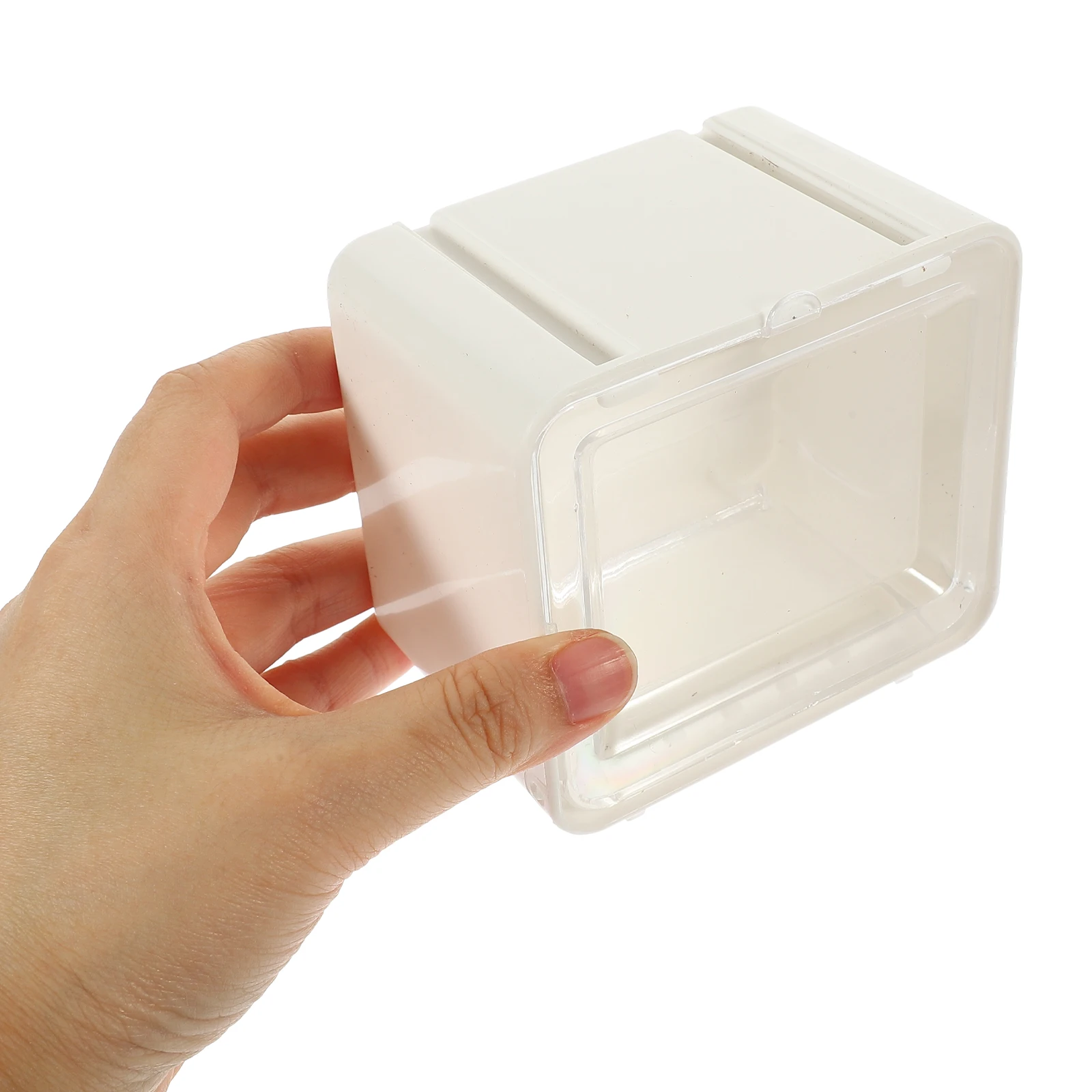 Mini Storage Box Desktop Tape Holder Washi Container Sticker PP Material Safe Craftsmanship Lightweight Clean