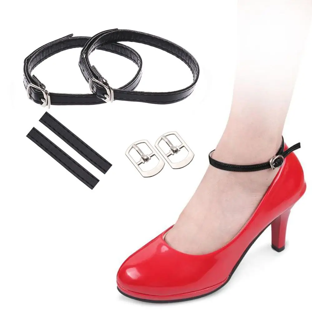 Beauty Props Shoe Accessories Adjustable Ankle Tie Strap Band Bundle Shoelace Locking High Heels Anti-skid Straps