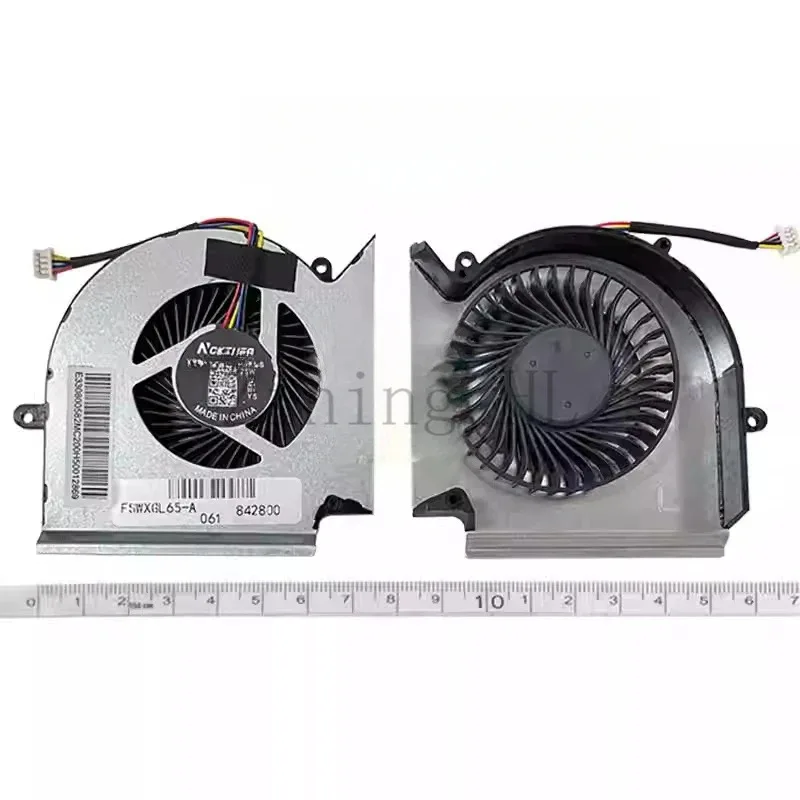 suitable for MSI MSI GL65 GE65 GP65 WE65 MS-16U7 16U5 16U1 fan N425 N426 9RC 9SD 9SE notebook built-in cooling fan