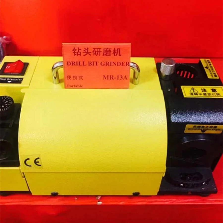 Applicable to 180W Drill Bit Sharpener 110V/220V Portable Angle Grinder Disc Universal Normal Grinding Machine MR-13A Bit Sharpe
