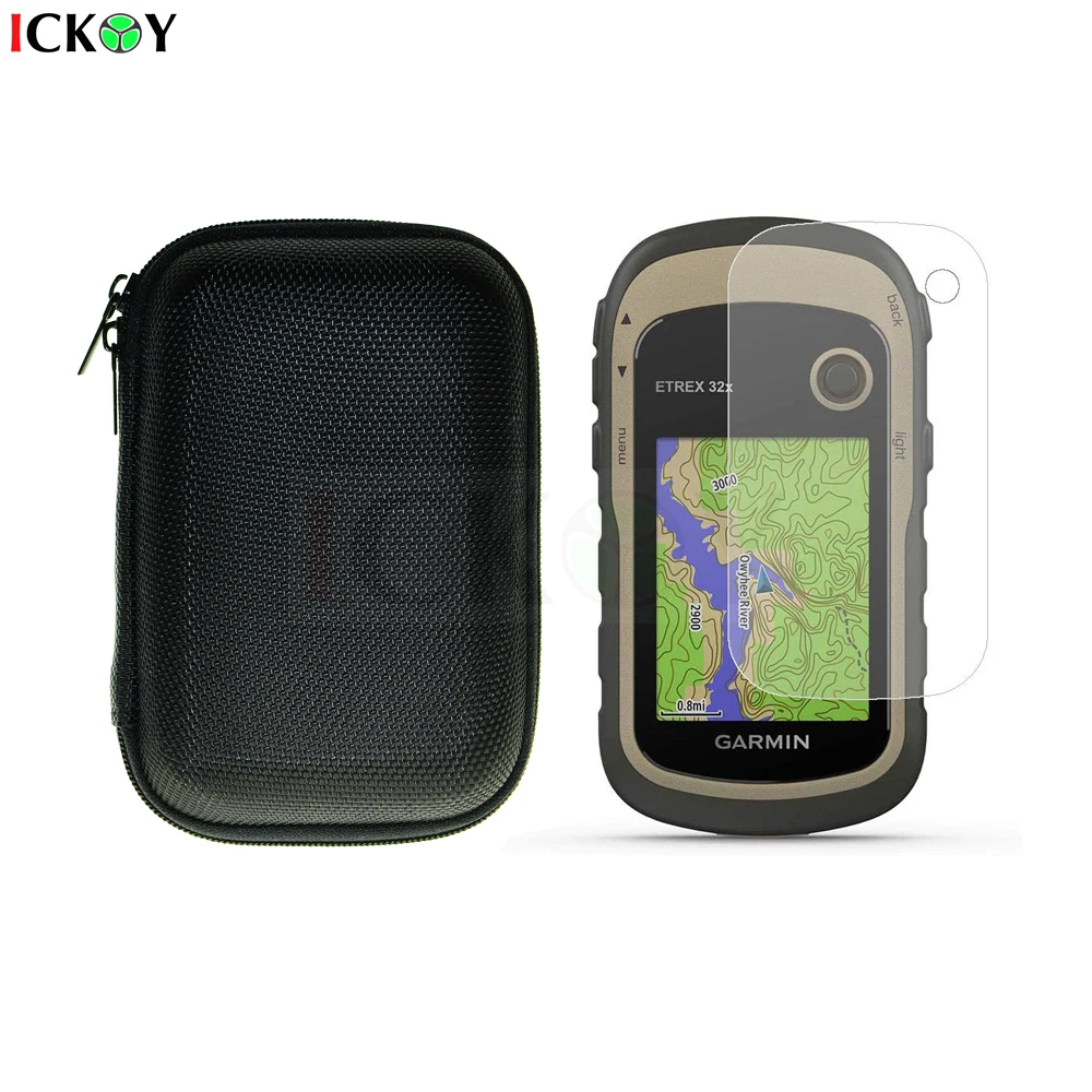 

Carrying Outdoor Portable Case Storage Bag+Screen Protector for Garmin Etrex 32x 22x 30x 20x 10x 10 20 30 Handheld GPS Accessory
