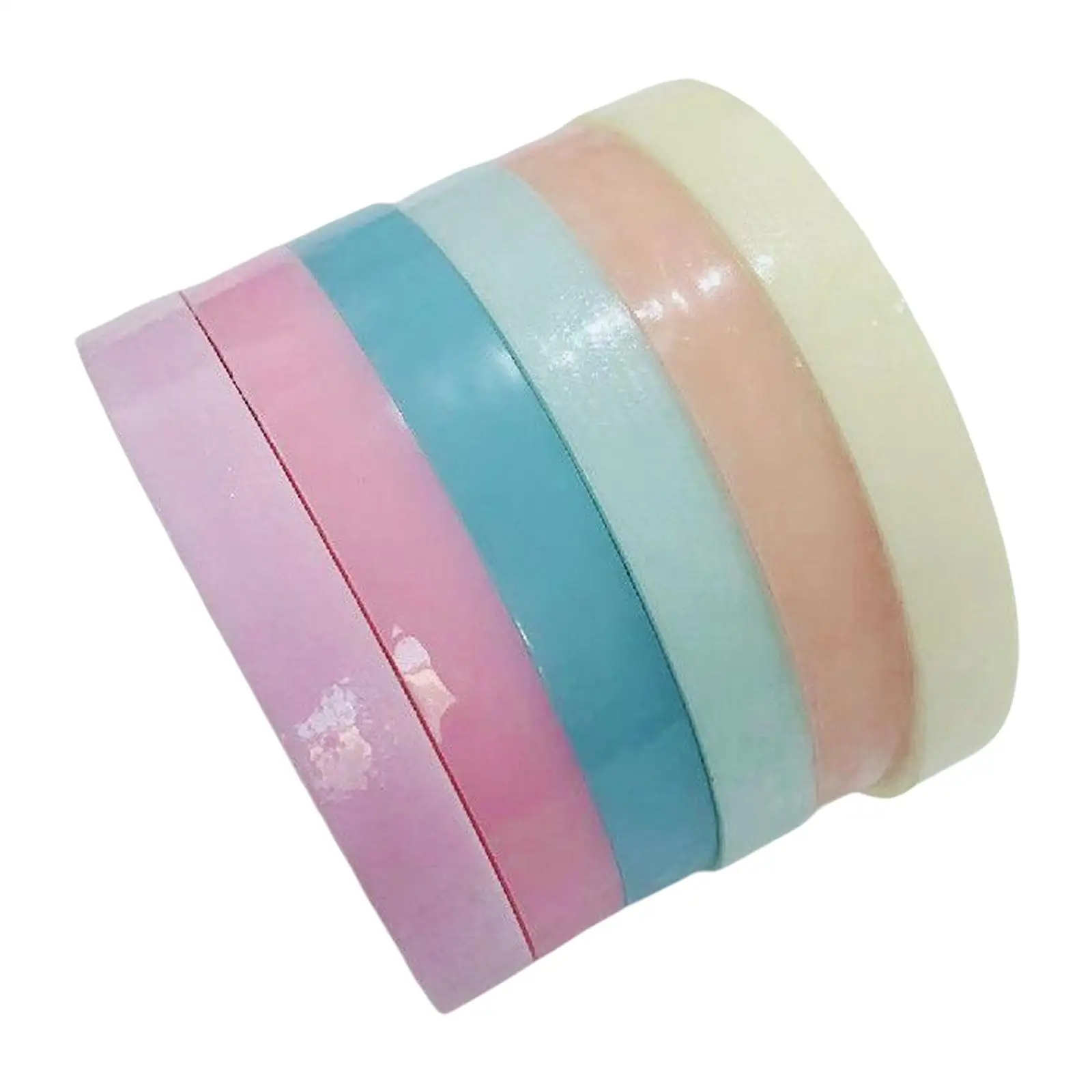 6 Rolls Sticky Ball Tapes Color Ball Tape Funny Sensory Toy DIY Crafts Supplies for Relaxing for Scrapbook Adult Kids Supplies
