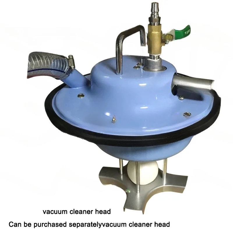 Pneumatic Vacuum Cleaner Industrial Removal Cleaning Strong Cyclone Dust Collection Bucket Rack