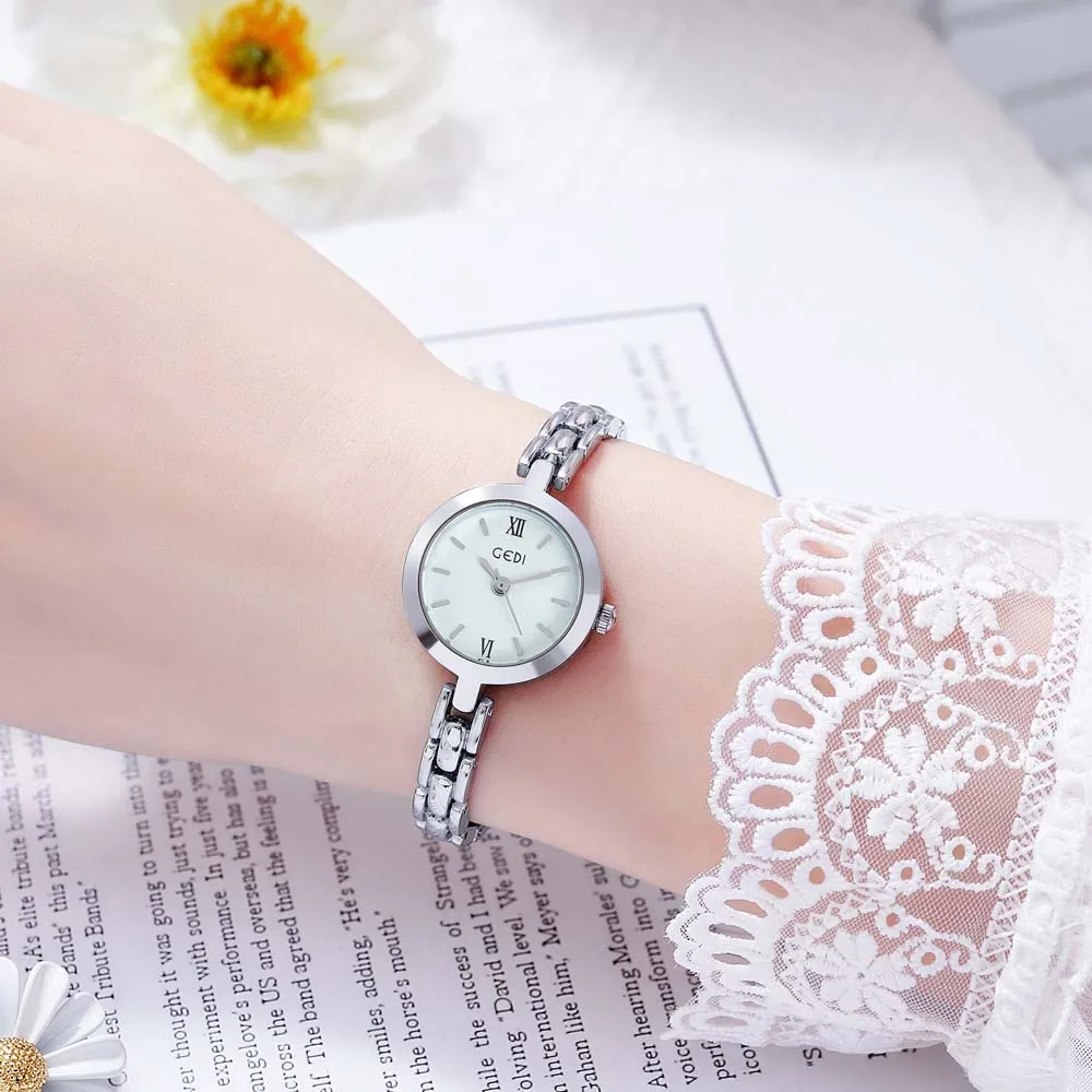 GEDI New Women's Quartz Watch  Elegant Korean-style Petite and Sophisticated High-end Women's Watch Gift for Women