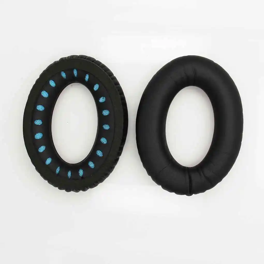 Soft Sponge Earshield Almofadas, Protein Leather Headphone, Headset Ear Cover para Bose, QC2, QC15, AE2, AE2i, 1 Par