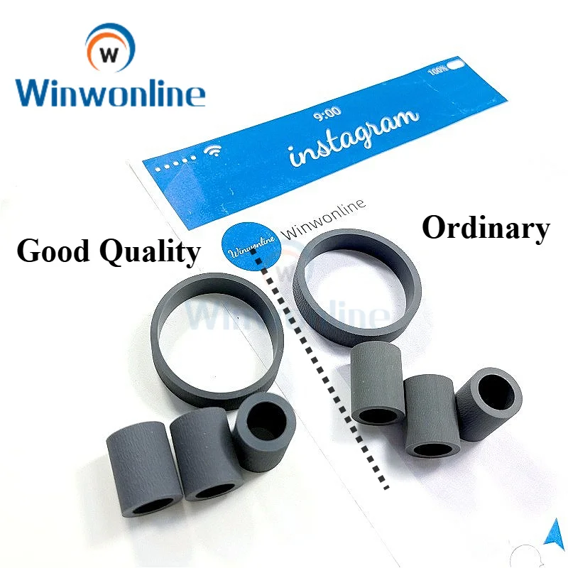 1X C5290 Feed Pickup Roller Tire Rubber 1736257 1775149 for EPSON WF C5210 C529R C579R C5710 C5790 M5298 M5299 M5799 winwonline