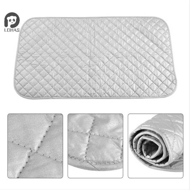 Ironing Mat Laundry Pad Washer Dryer Cover Board Heat Resistant Blanket Mesh Press Clothes Protect Protector 48*85cm / 60*55cm