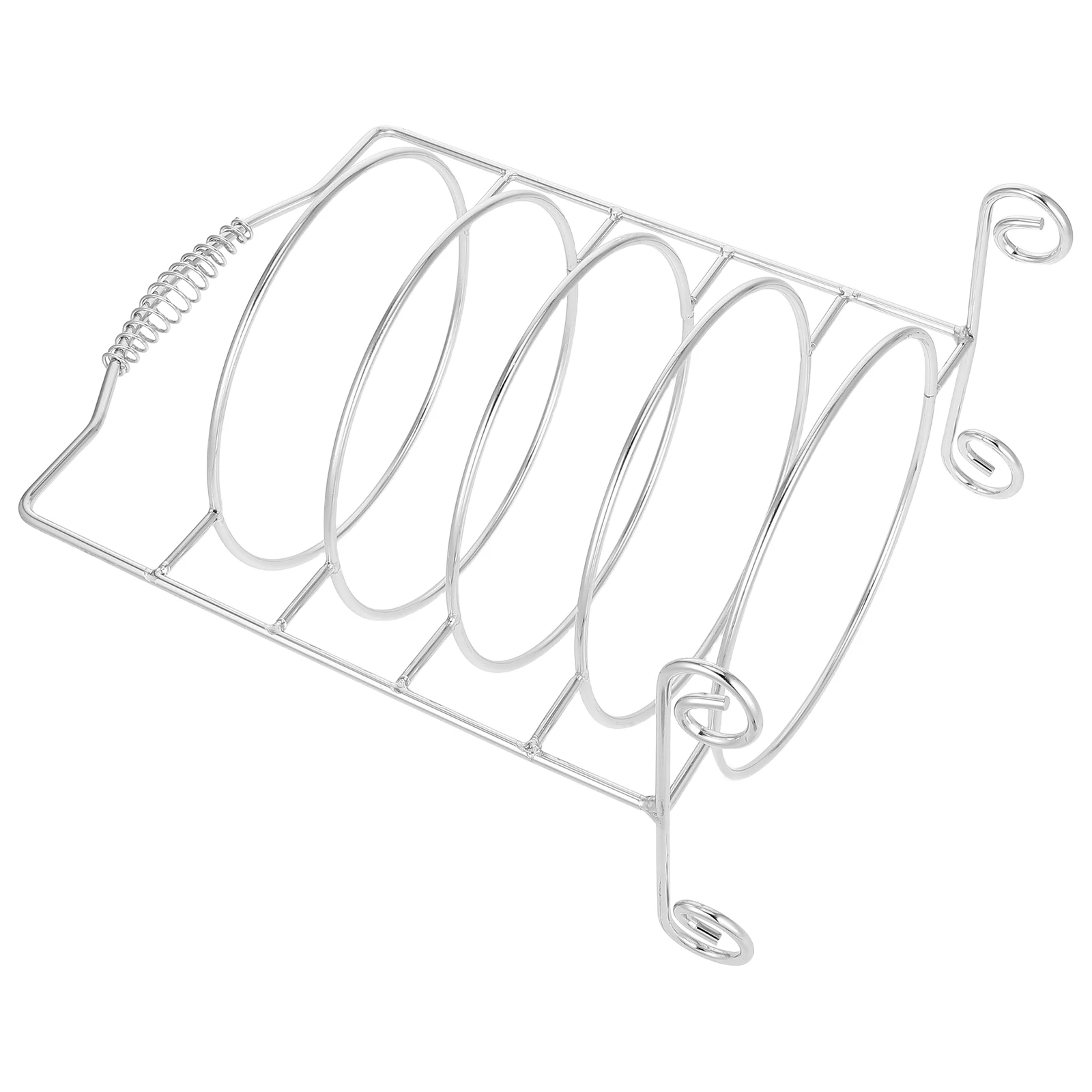 

Multi Layer Barbecue Rack Restaurant Tray Stand Iron 5 Tier Bbq Dish Stand Wire Pan Racks Buffet Display Home Dessert
