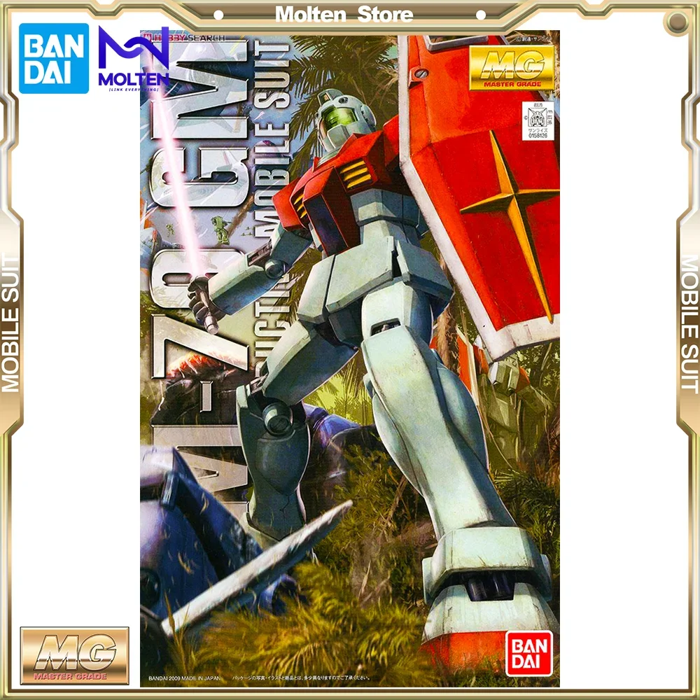 

BANDAI MG RGM-79 GM Ver.2.0 1/100 Scale Mobile Suit Gundam 0079 Gunpla Model Kit Assembly Anime Action Figure