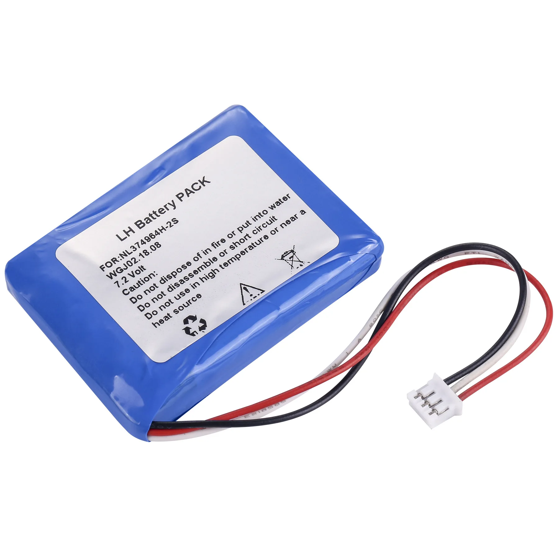 

Screening instrument battery for TOSIGHT electronic video laryngoscope TSEL-110,TSEL-2000 NL374964H-2S
