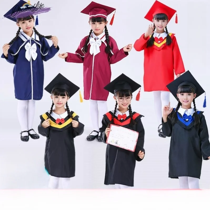 

Children's ature Doctor's Gown Kindergarten aduation Photooot Performance Clothing Primary And High School aduation...