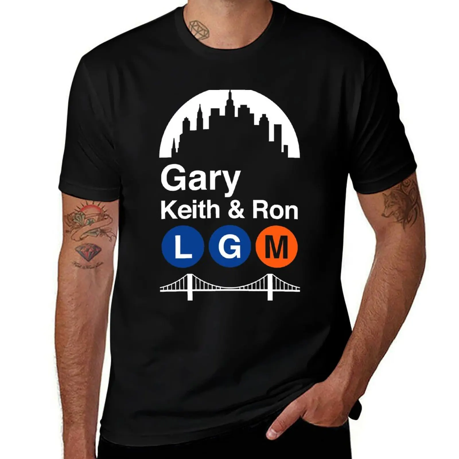 Gary Keith and Ron T-Shirt man t shirt cotton high quality T-Shirt
