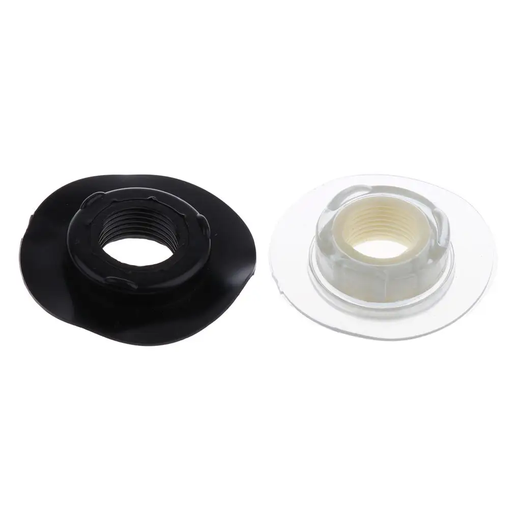 Air Valve Mount Base Plastic Air Valve Pedestal Replacement Inflatable Boat Valve Part for Kayak Canoe Raft