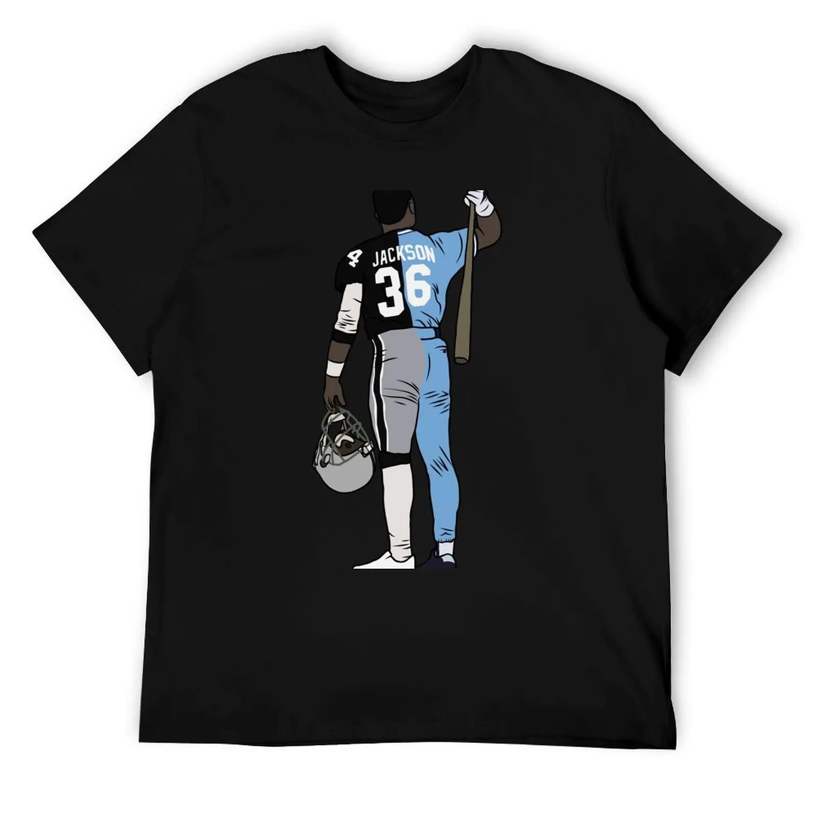 

Bo Jackson Two Sport Athlete T-Shirt t shirt man luxury anime t shirts oversize T-Shirt