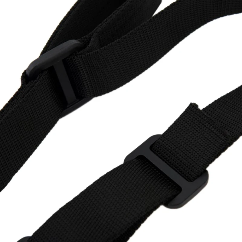 Outdoor Hunting MS4 Strap Band With Double Nylon Tactical Roll Rope QD Buckle Plus Base Black