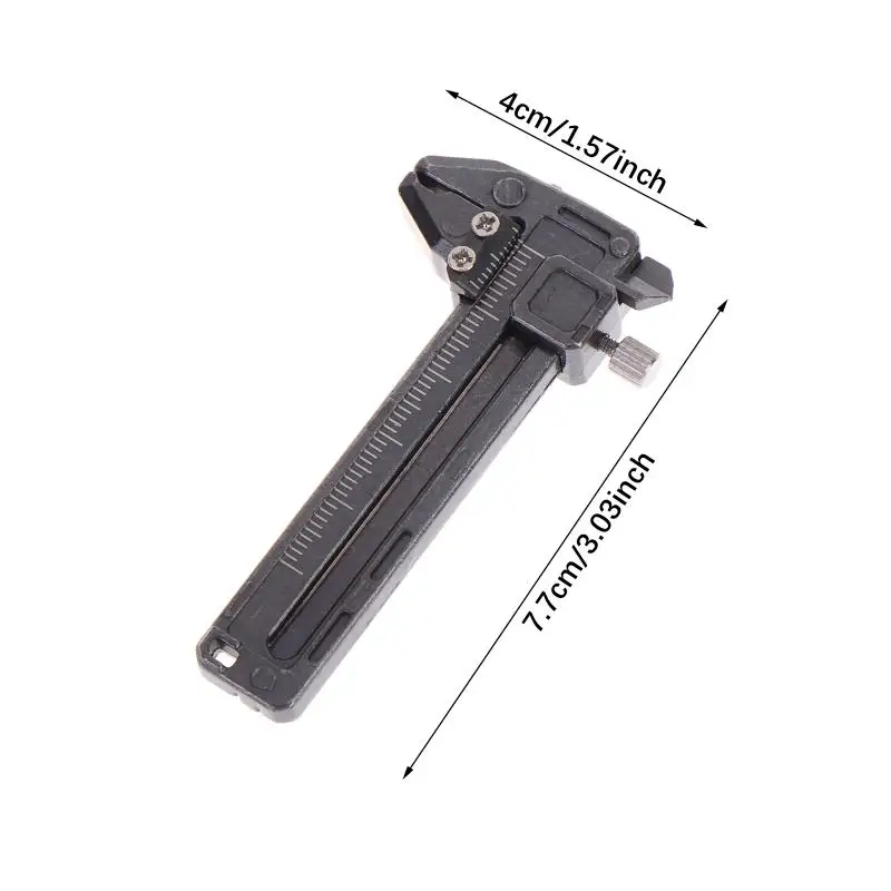 High Accuracy Mini Vernier Caliper Portable Design Thickness Gauge Multi-functional Adjustable Spanner