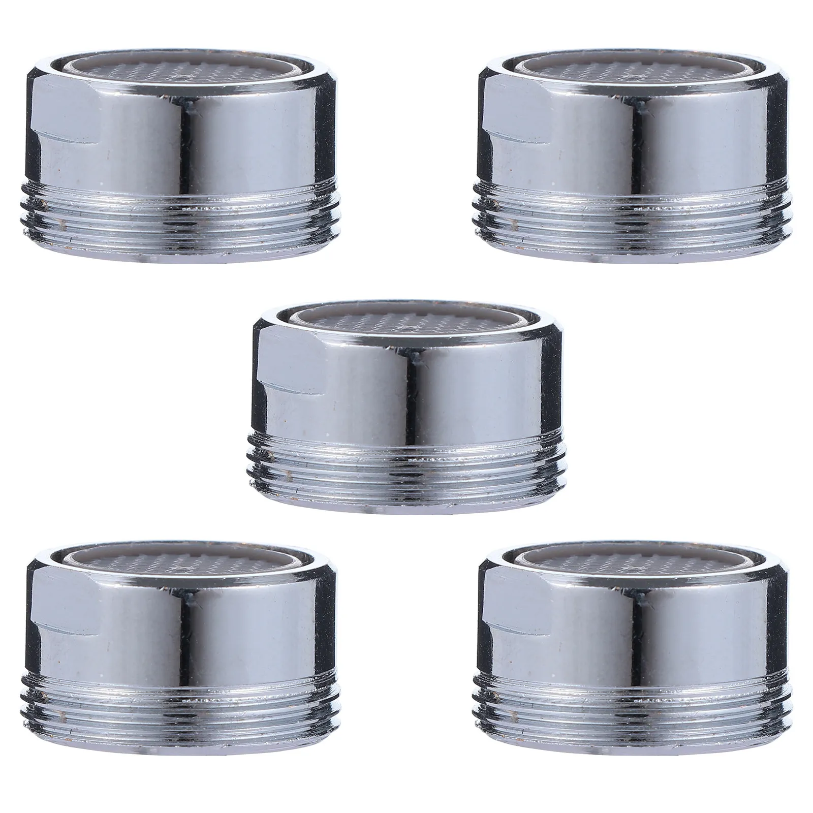5Pcs Faucet Aerator Water Filter Copper Housing Faucet Nozzle Kitchen Bathroom Splash Proof Water Saving Filter 22Mm Thread