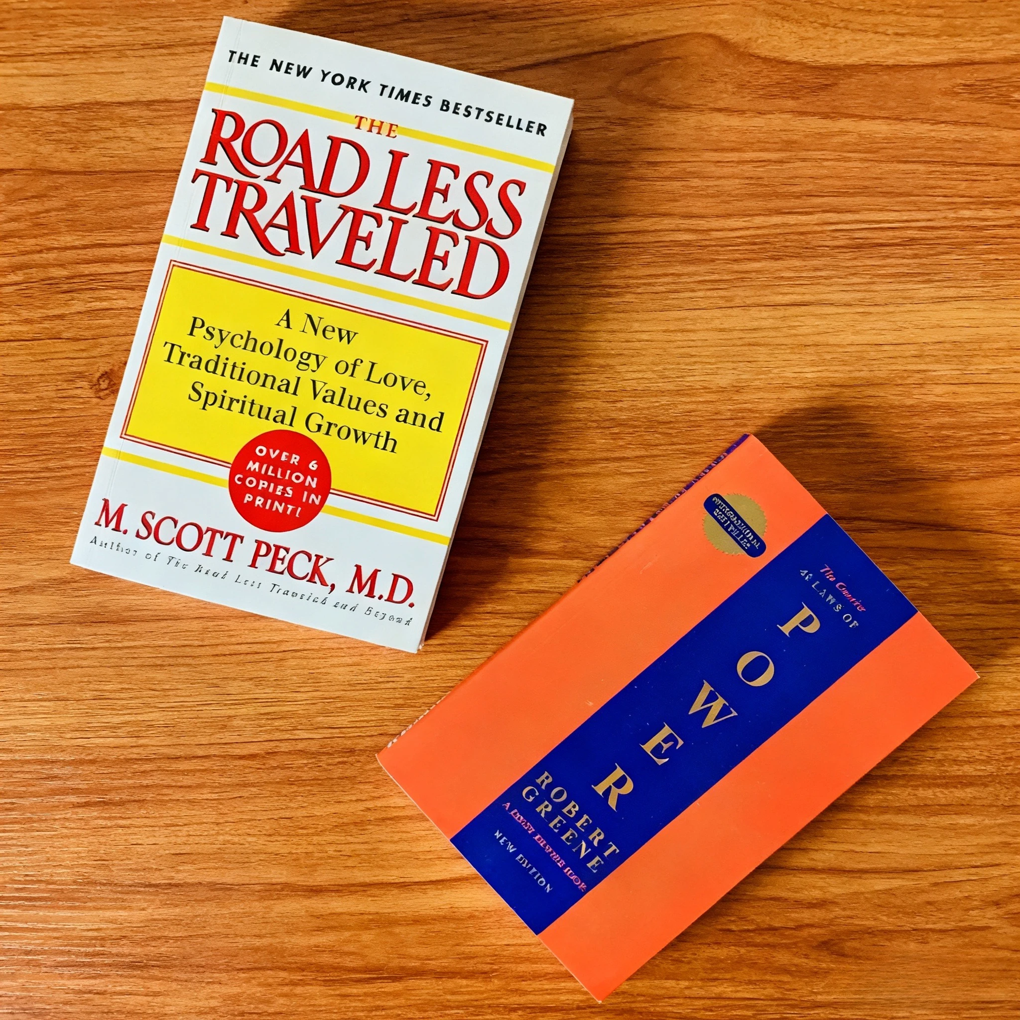 

《The Concise 48 Laws Of Power》+《The Road Less Traveled》The core law of power game Mental maturity love and growth Christmas gift