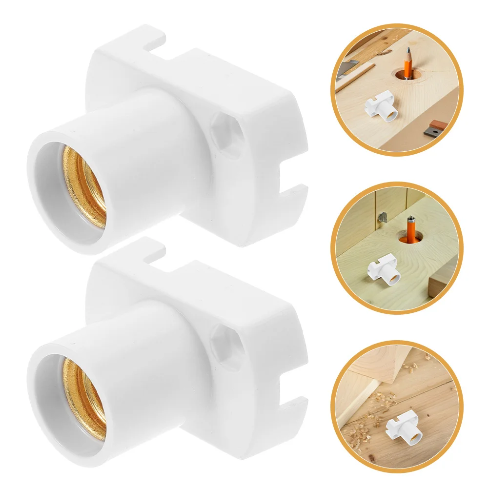 

4Pcs E12 Lamp Base Replacement Standard Fitting Versatile Compatibility for Residential Commercial Settings Bulb Holder