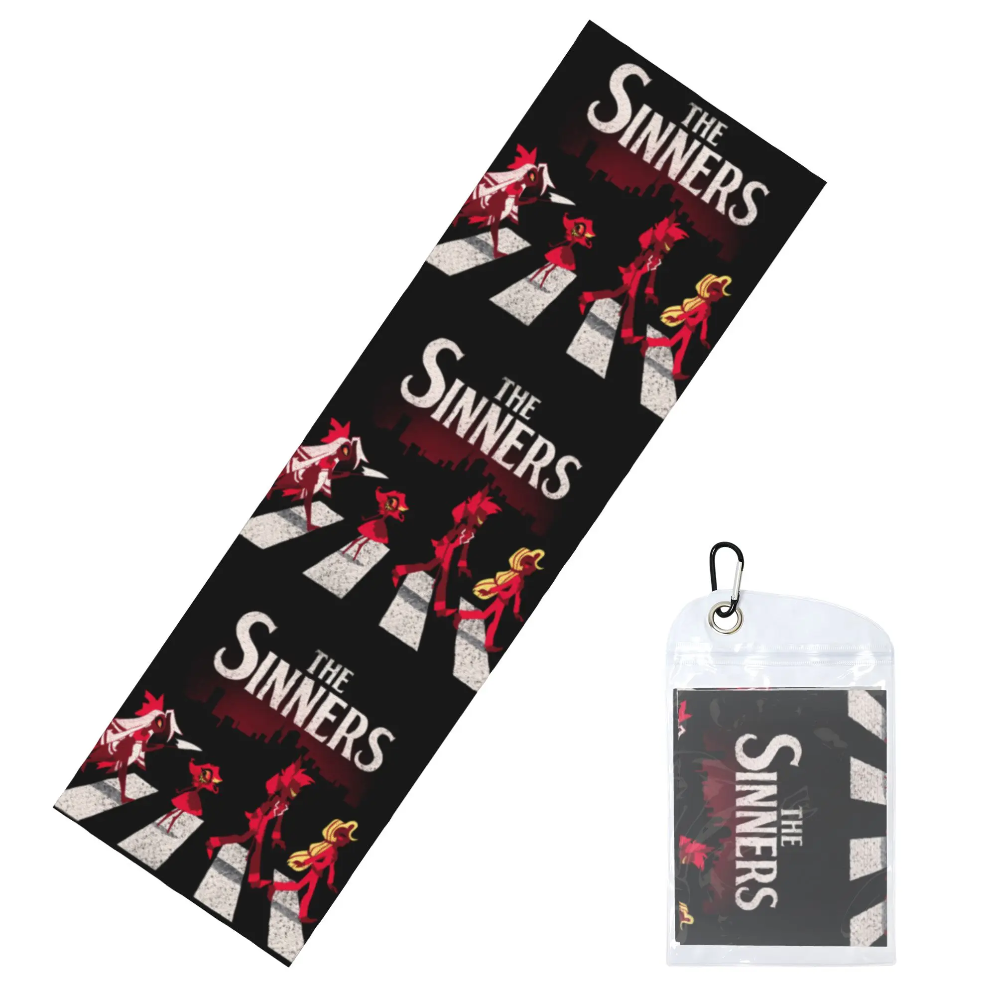 The Sinners Hazbins Anime Animation Hotel Towel Quick Dry  Super Soft For Training Towels