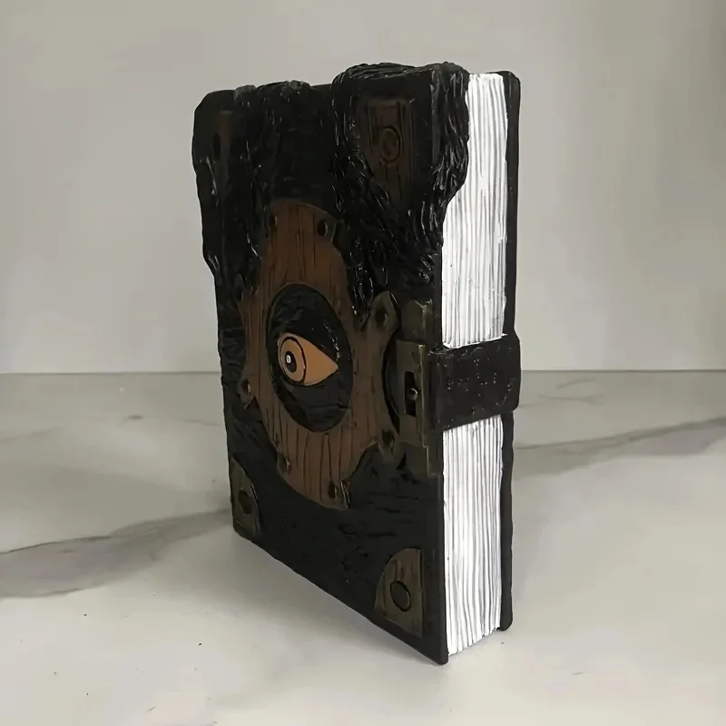 Creepy Devil Eye Halloween Decor Horror Book Curse Gothic Home Ornament Spooky Party Prop Craft Accessory Collection